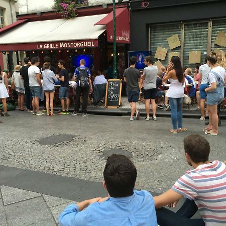 Quartier Montorgueil, Voie Pietonne, Dans Un Immeuble Du Xveme Paris Exterior foto